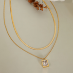 Load image into Gallery viewer, DOUBLE MIRROR ΑΤΣΑΛΙΝΟ ΔΙΠΛΟ ΚΟΛΙΕ BESCL0047