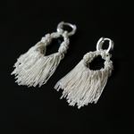 Load image into Gallery viewer, SILVER SEAWEED ΑΣΗΜΕΝΙΑ ΣΚΟΥΛΑΡΙΚΙΑ BESCE0033