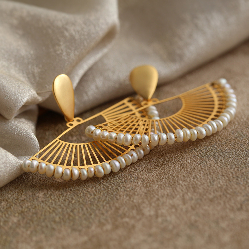 PEARL FAN ΑΤΣΑΛΙΝΑ ΣΚΟΥΛΑΡΙΚΙΑ ΜΕ ΜΑΡΓΑΡΙΤΑΡΙΑ BESCE0011