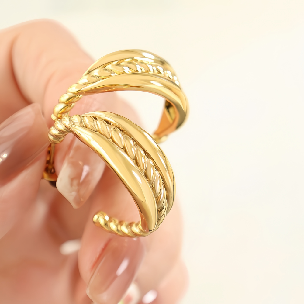 GOLD BRAID ΣΚΟΥΛΑΡΙΚΙΑ ΟΡΕΙΧΑΛΚΟΥ BESCE0041