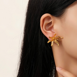 Load image into Gallery viewer, STARFISH ΣΚΟΥΛΑΡΙΚΙΑ ΟΡΕΙΧΑΛΚΟΥ ΜΕ ΜΑΡΓΑΡΙΤΑΡΙΑ BESCE0094