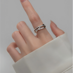 Load image into Gallery viewer, LETTER ΑΣΗΜΕΝΙΟ ΔΑΧΤΥΛΙΔΙ BESCR0016