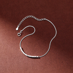 Load image into Gallery viewer, MINI CUBES ΑΣΗΜΕΝΙΟ ΒΡΑΧΙΟΛΙ ΠΟΔΙΟΥ BESCF0008