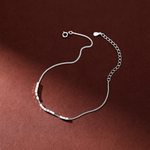 Load image into Gallery viewer, MINI CUBES ΑΣΗΜΕΝΙΟ ΒΡΑΧΙΟΛΙ ΠΟΔΙΟΥ BESCF0008