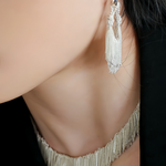 Load image into Gallery viewer, SILVER SEAWEED ΑΣΗΜΕΝΙΑ ΣΚΟΥΛΑΡΙΚΙΑ BESCE0033