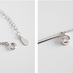 Load image into Gallery viewer, LINEAR ΑΣΗΜΕΝΙΟ ΒΡΑΧΙΟΛΙ ΠΟΔΙΟΥ BESCF0009