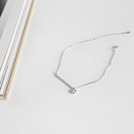 Load image into Gallery viewer, LINEAR ΑΣΗΜΕΝΙΟ ΒΡΑΧΙΟΛΙ ΠΟΔΙΟΥ BESCF0009