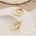 Load image into Gallery viewer, FOUR RINGS ΣΚΟΥΛΑΡΙΚΙΑ ΟΡΕΙΧΑΛΚΟΥ BESCE0173