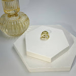 Load image into Gallery viewer, EAR CUFF PEARL ΣΚΟΥΛΑΡΙΚΙ ΟΡΕΙΧΑΛΚΟΥ BESCE0221