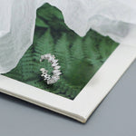 Load image into Gallery viewer, EAR CUFF ZIRCON ΑΣΗΜΕΝΙΑ ΣΚΟΥΛΑΡΙΚΙΑ BESCE0302