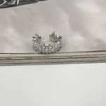 Load image into Gallery viewer, EAR CUFF ZIRCON ΑΣΗΜΕΝΙΑ ΣΚΟΥΛΑΡΙΚΙΑ BESCE0302