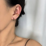 Load image into Gallery viewer, EAR CUFF ΑΣΗΜΕΝΙΑ ΣΚΟΥΛΑΡΙΚΙΑ BESCE0304