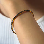 Load image into Gallery viewer, RAINBOW ΑΤΣΑΛΙΝΟ ΒΡΑΧΙΟΛΙ ΧΕΡΙΟΥ BESCH0050