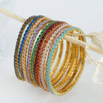 Load image into Gallery viewer, RAINBOW ΑΤΣΑΛΙΝΟ ΒΡΑΧΙΟΛΙ ΧΕΡΙΟΥ BESCH0050