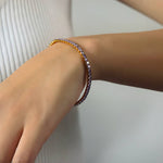 Load image into Gallery viewer, RAINBOW ΑΤΣΑΛΙΝΟ ΒΡΑΧΙΟΛΙ ΧΕΡΙΟΥ BESCH0050