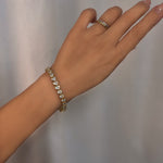 Load image into Gallery viewer, ΑΤΣΑΛΙΝΟ ΒΡΑΧΙΟΛΙ ΧΕΡΙΟΥ BESCH0353