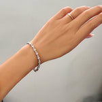 Load image into Gallery viewer, ΑΤΣΑΛΙΝΟ ΒΡΑΧΙΟΛΙ ΧΕΡΙΟΥ BESCH0148