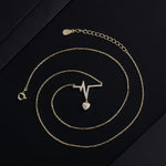 Load image into Gallery viewer, PULSE ΑΣΗΜΕΝΙΟ ΚΟΛΙΕ ΚΑΡΔΙΑ BESCL0065