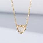 Load image into Gallery viewer, LOVE ΑΣΗΜΕΝΙΟ ΚΟΛΙΕ ΚΑΡΔΙΑ BESCL0073