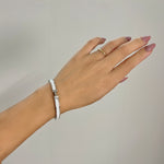 Load image into Gallery viewer, ΑΤΣΑΛΙΝΟ ΒΡΑΧΙΟΛΙ ΧΕΡΙΟΥ BESCH0186