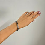 Load image into Gallery viewer, ΑΤΣΑΛΙΝΟ ΒΡΑΧΙΟΛΙ ΧΕΡΙΟΥ BESCH0186