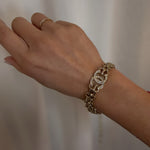 Load image into Gallery viewer, ΑΤΣΑΛΙΝΟ ΒΡΑΧΙΟΛΙ ΧΕΡΙΟΥ BESCH0364