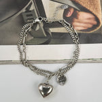 Load image into Gallery viewer, LOVE FOREVER ΑΣΗΜΕΝΙΟ ΒΡΑΧΙΟΛΙ ΧΕΡΙΟΥ BESCH0063