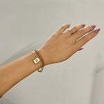 Load image into Gallery viewer, ΑΤΣΑΛΙΝΟ ΒΡΑΧΙΟΛΙ ΧΕΡΙΟΥ BESCH0191