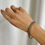 Load image into Gallery viewer, ΑΤΣΑΛΙΝΟ ΒΡΑΧΙΟΛΙ ΧΕΡΙΟΥ BESCH0192