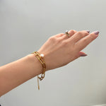 Load image into Gallery viewer, ΑΤΣΑΛΙΝΟ ΒΡΑΧΙΟΛΙ ΧΕΡΙΟΥ BESCH0070