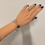 Load image into Gallery viewer, ΑΤΣΑΛΙΝΟ ΒΡΑΧΙΟΛΙ ΧΕΡΙΟΥ BESCH0218