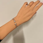 Load image into Gallery viewer, ΑΤΣΑΛΙΝΟ ΒΡΑΧΙΟΛΙ ΧΕΡΙΟΥ BESCH0236