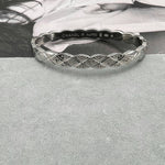 Load image into Gallery viewer, ΑΤΣΑΛΙΝΟ ΒΡΑΧΙΟΛΙ ΧΕΡΙΟΥ BESCH0237