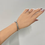 Load image into Gallery viewer, ΑΤΣΑΛΙΝΟ ΒΡΑΧΙΟΛΙ ΧΕΡΙΟΥ BESCH0259