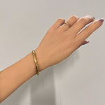 Load image into Gallery viewer, ΑΤΣΑΛΙΝΟ ΒΡΑΧΙΟΛΙ ΧΕΡΙΟΥ BESCH0260