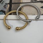 Load image into Gallery viewer, ΑΤΣΑΛΙΝΟ ΒΡΑΧΙΟΛΙ ΧΕΡΙΟΥ BESCH0104