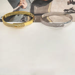 Load image into Gallery viewer, ΑΤΣΑΛΙΝΟ ΒΡΑΧΙΟΛΙ ΧΕΡΙΟΥ BESCH0265