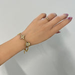 Load image into Gallery viewer, ΑΤΣΑΛΙΝΟ ΒΡΑΧΙΟΛΙ ΧΕΡΙΟΥ BESCH0266