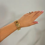 Load image into Gallery viewer, ΑΤΣΑΛΙΝΟ ΒΡΑΧΙΟΛΙ ΧΕΡΙΟΥ BESCH0089