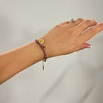 Load image into Gallery viewer, ΑΤΣΑΛΙΝΟ ΒΡΑΧΙΟΛΙ ΧΕΡΙΟΥ BESCH0090