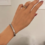 Load image into Gallery viewer, ΑΤΣΑΛΙΝΟ ΒΡΑΧΙΟΛΙ ΧΕΡΙΟΥ BESCH0268