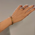 Load image into Gallery viewer, ΑΤΣΑΛΙΝΟ ΒΡΑΧΙΟΛΙ ΧΕΡΙΟΥ BESCH0268