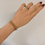 Load image into Gallery viewer, ΑΤΣΑΛΙΝΟ ΒΡΑΧΙΟΛΙ ΧΕΡΙΟΥ BESCH0274