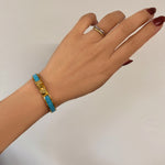 Load image into Gallery viewer, ΑΤΣΑΛΙΝΟ ΒΡΑΧΙΟΛΙ ΧΕΡΙΟΥ BESCH0275