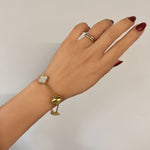 Load image into Gallery viewer, ΑΤΣΑΛΙΝΟ ΒΡΑΧΙΟΛΙ ΧΕΡΙΟΥ BESCH0276