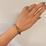 Load image into Gallery viewer, ΑΤΣΑΛΙΝΟ ΒΡΑΧΙΟΛΙ ΧΕΡΙΟΥ BESCH0282