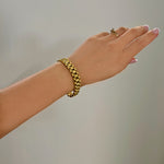 Load image into Gallery viewer, ΑΤΣΑΛΙΝΟ ΒΡΑΧΙΟΛΙ ΧΕΡΙΟΥ BESCH0095