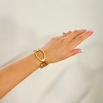 Load image into Gallery viewer, ΑΤΣΑΛΙΝΟ ΒΡΑΧΙΟΛΙ ΧΕΡΙΟΥ BESCH0105