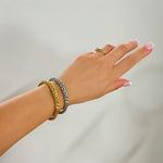 Load image into Gallery viewer, ΑΤΣΑΛΙΝΟ ΒΡΑΧΙΟΛΙ ΧΕΡΙΟΥ BESCH0106