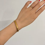 Load image into Gallery viewer, ΑΤΣΑΛΙΝΟ ΒΡΑΧΙΟΛΙ ΧΕΡΙΟΥ BESCH0285